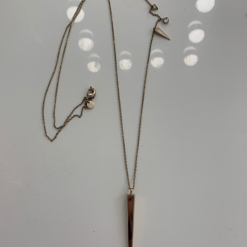 gold necklace